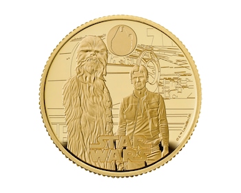 Star Wars: Han Solo and Chewbacca 1/4oz Proof